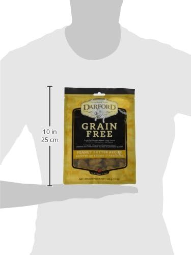 Grain Free Peanut Butter Recipe Dog Treats, 12oz