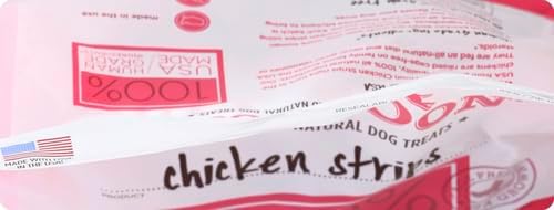 Full Moon Chicken Strips Healthy All Natural Dog Treats Human Grade Made in USA Grain Free, 1.5 Pound (Pack of 2)