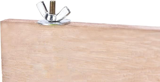 3Pcs Pet Parrot Bird Cage Perches Square Wooden Stand Platform Budgie Toys Bird Tree Perches for Parakeets