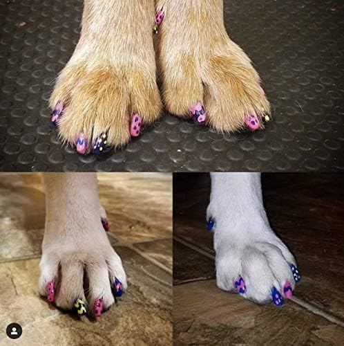 Warren London Pawdicure Dog Nail Polish Pens | Made in USA | Quick Dry, Low Odor, Non-Toxic Dog Accessories | Ideal for Dog Birthday, Dog Costume | 13 Colors | Neon Purple