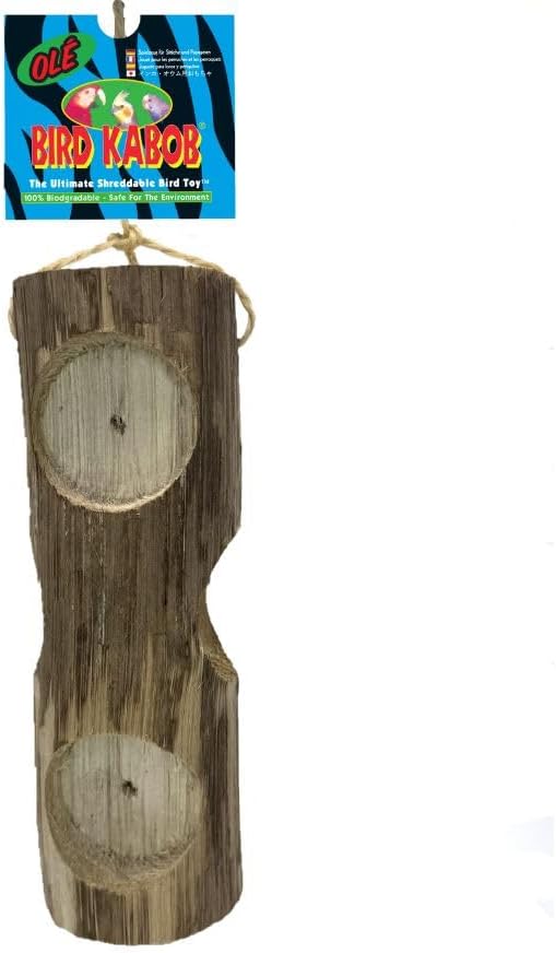 Wesco Pet Ole Bird Kabob Shreddable Bird Toy