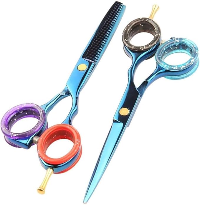 5 Pcs Pink Silicone Scissors Finger Rings Grips Grooming Shear Thumb Inserts Finger Protector Ring for Barber Hair Cutting Scissors Pet Shears