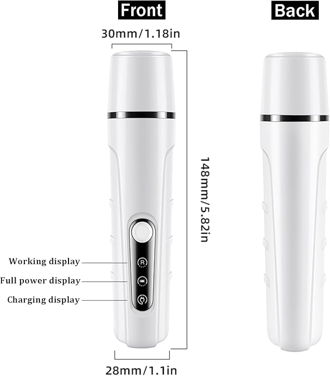 Dog Nail Clippers pet Nail Grinder for Dogs Nail Grinder for Dogs Quiet Dog Grooming Works on Large Medium Small Dogs & Cats It's a Great for pet Lovers