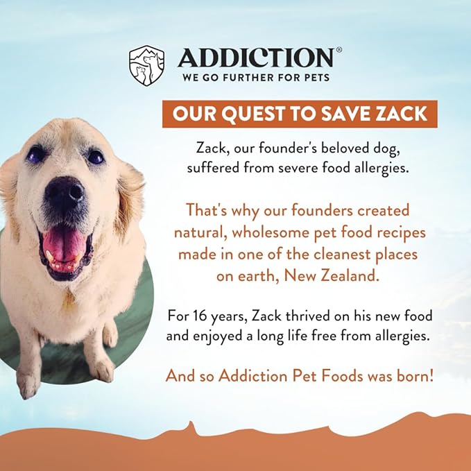 Addiction Meaty Bites All Life Stages Grain-Free Premium Kangaroo Dog Treats - 4 Ounces
