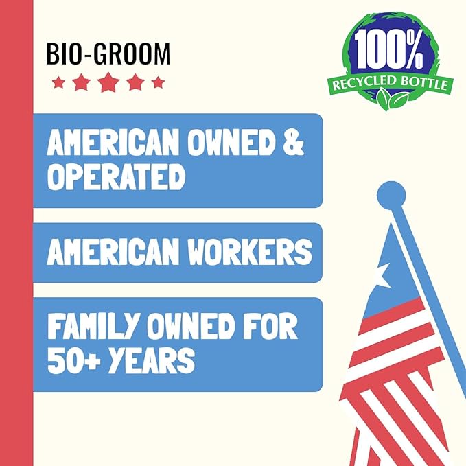 Bio-Groom Oatmeal Dog Shampoo for Allergies and Itching, Cruelty-Free, Dog Bathing Supplies, Puppy Shampoo for Sensitive Skin, Made in USA, Anti-Itch Dog Products 5 Gallons