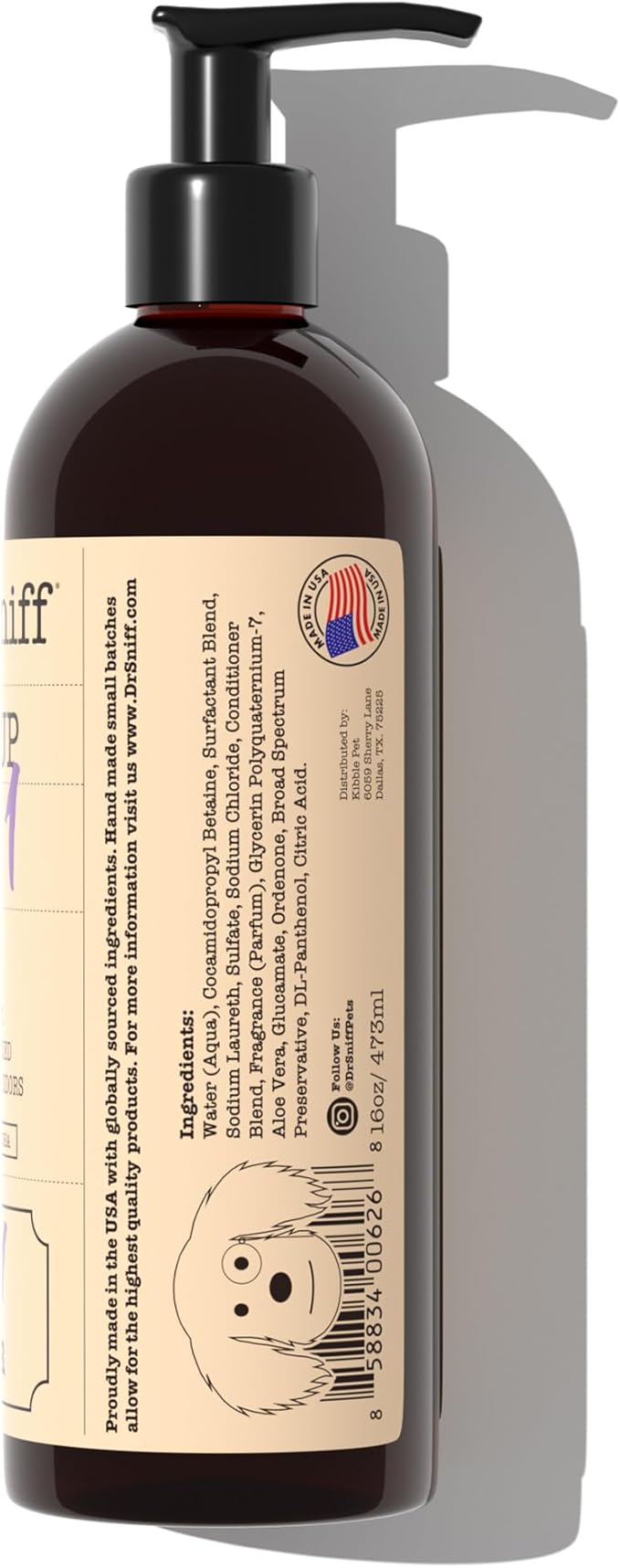 2-in-1 Pet Shampoo & Conditioner, Ultimate Grooming Treatment for Dog & Cat Hair, Freshens Scent, Made in The USA, Calm Pup Scent, 16 Oz