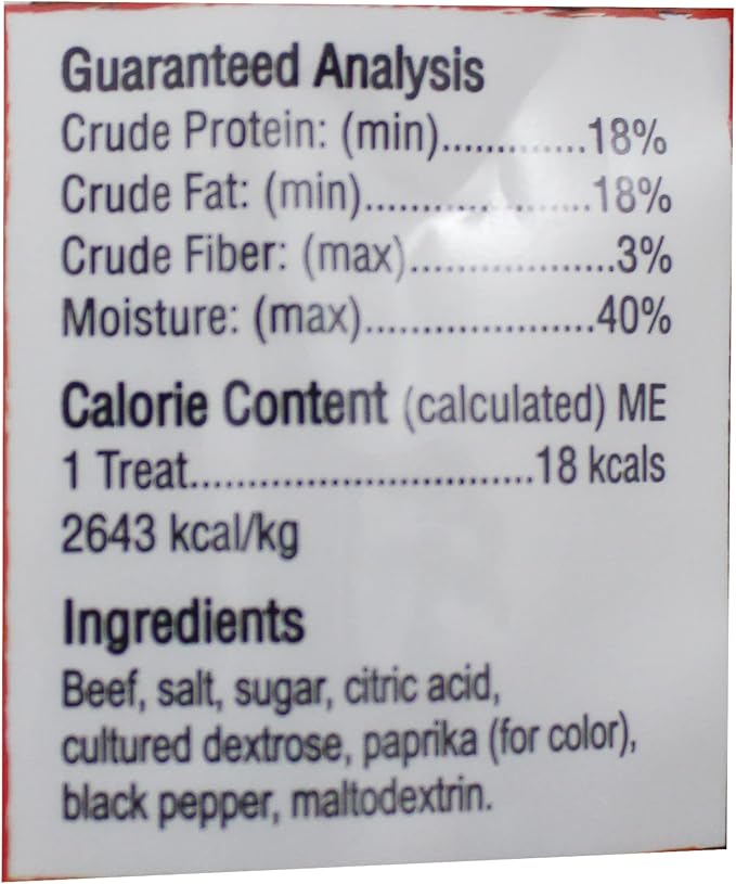 AL's Pals All Natural Dog Treats - Beef Sticks 7.8 oz. Bag