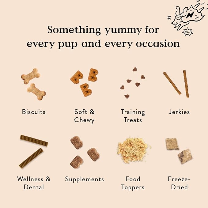 Bocce's Bakery Calming Supplement for Dogs, Daily Chews Made in The USA with Chamomile, Lemon Balm, L-Theanine & Melatonin, Supports Stress, Banana & Honey, 60 ct