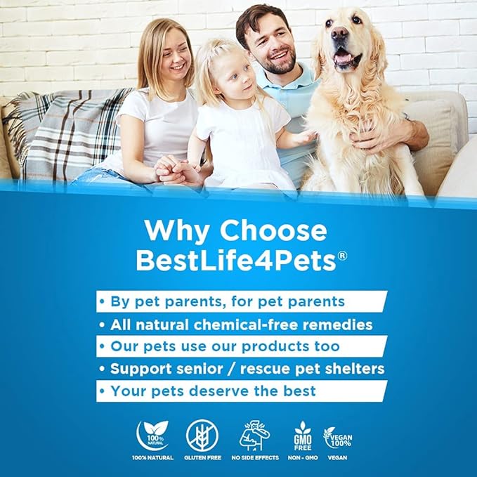 Advanced Hip and Joint Supplement for Dogs, Natural Extra Strength Dog Arthritis Pain Relief & Anti Inflammatory for Dogs Helps Limping, Mobility Issues, Hip Dysplasia, ACL Tears, 180 Tiny Pills