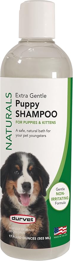 Durvet Naturals Puppy Shampoo, 17-Ounce, Pinks, Model Number: 011 51100