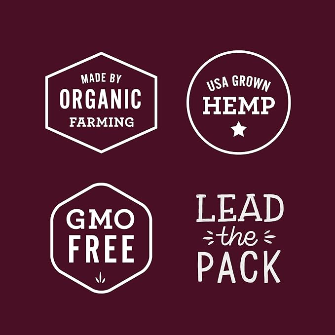 Hemp Well Thrive Chews for Dogs Supports Healthy, Skin, Hip, Joint, and Heart Health, Promotes Immune Support, Fights Seasonal Allergies, Organically Sourced 30 Count