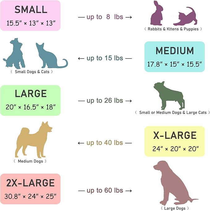 Jiupety Dog House Indoor, 2XL Size Indoor Dog House for Large Dog, Warm Cave Sleeping Nest Bed for Cats and Dogs, Brown