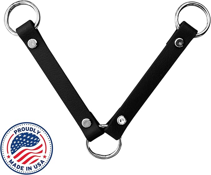 SparkDog Collars Dog Crate Fan Hanger, HotDawg Utility Strap, BioThane Ryobi P3320 Fan Hanger for Ruffland Dog Kennel, Bucket Holder Utility Strap - Made in The USA (Black)