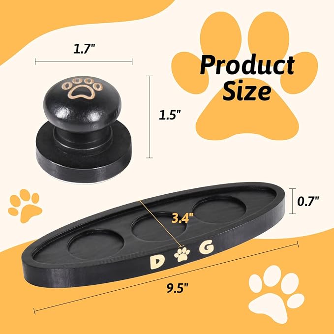 Set of 3 Dog Nail File, Dog Scratch Pad For Nails with 9 Pcs Replaceable Sandpaper, Storage-friendly Dog Nail Scratch Board Pad with Tray, Dog Claw Care Kit For Zesty Paws, Dog Training Accessories