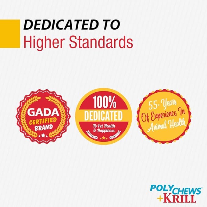 Bimeda Advanced Formula with Krill and Beta Glucans, Soft Chews for Joint Support and Overall Health, 120ct