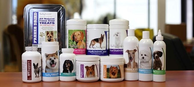 Healthy Breeds Dog Deodorizing Shampoo For Cavalier King Charles Spaniel - Over 200 Breeds - For Itchy Sensitive Dry Flaking Scaling Skin & Coat - Hypoallergenic Formula & Ph Balanced - 16 Oz