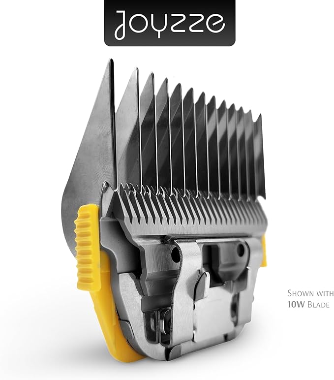 A Series Wide Metal Comb for Smooth Coat, Professional Dog Grooming Blades, Durable and Precise, Compatible with A Series Clippers