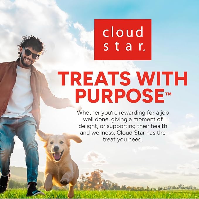 Cloud Star Wag More Bark Less 14 oz Grain Free Meatballs Dog Treats with Beef (19118)