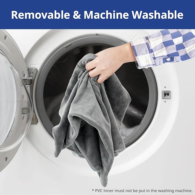 NICREW Cat Heating Pad, Temperature Adjustable Heated Cat Bed with Auto Shut Off Timer, Indoor Pet Heated Bed Mat for Cats and Dogs, 17.7 x 15.7 Inches