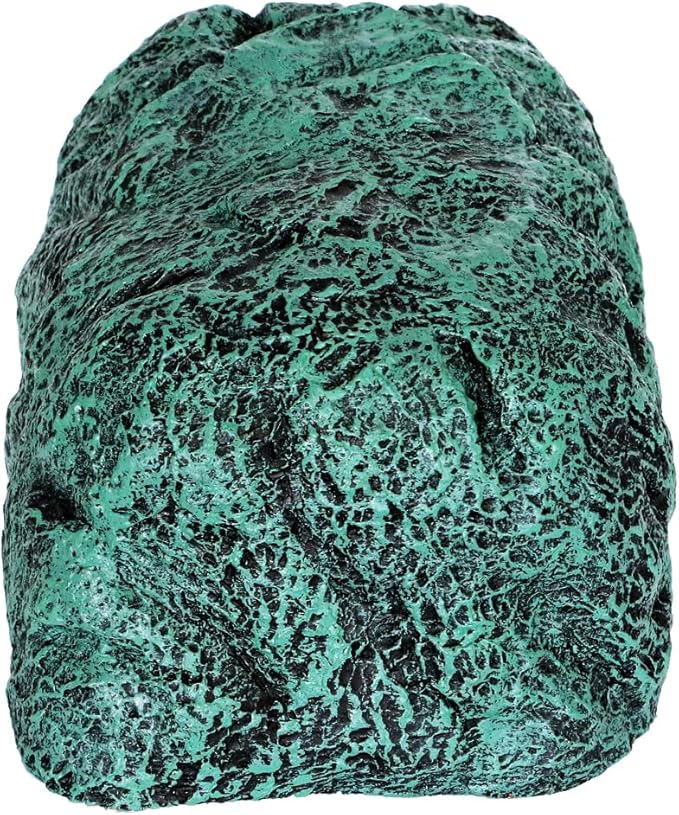 Reptile and Amphibians Rock Hide Cave - Climbing and Hiding Spots, Terrarium & Aquarium Decor, Perfect for Bearded Dragons,Lizards,Snakes,Turtles,Geckos,Frogs,Small Animals - Large Size