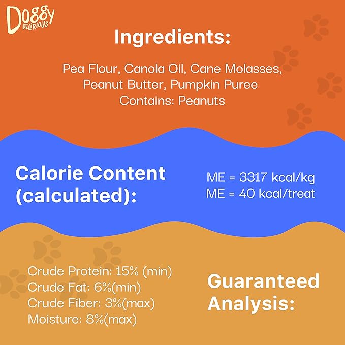 Crunchy Dog Treats for All Pet Sizes, Breeds All-Natural Puppy Treat 100% Human-Grade Delicious Pet Treat Bones, Snacks for Dogs Grain-Free Peanut Butter, 16 Oz