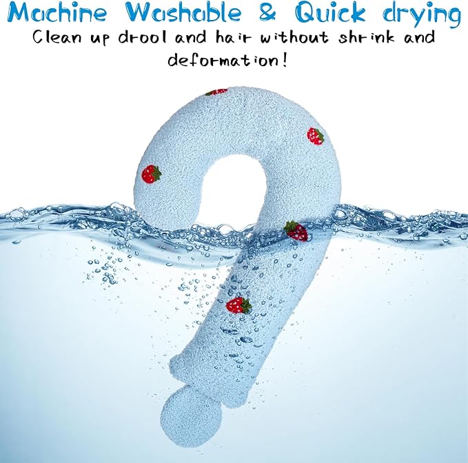 Mity rain Dog Pillow, Question Mark Dog Calming Pillow for Spin, Ultra Soft High Density Dog Neck Pillow for Joint Relief Sleeping Improve, Pet Calming Pillow Toy for Small/Medium/Large Dogs (Large)