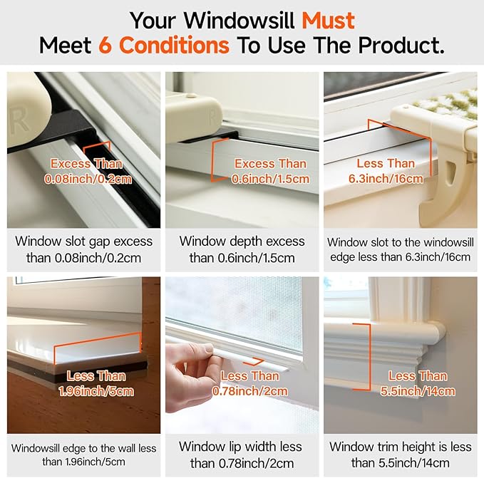 MEWOOFUN Window Sill Perch for Indoor Cats, One-Step Sliding Clamping Slot Adjustment Window Hammock With Removable Covers, Cat Bed for Windowsill & Bedside (Green, Large)