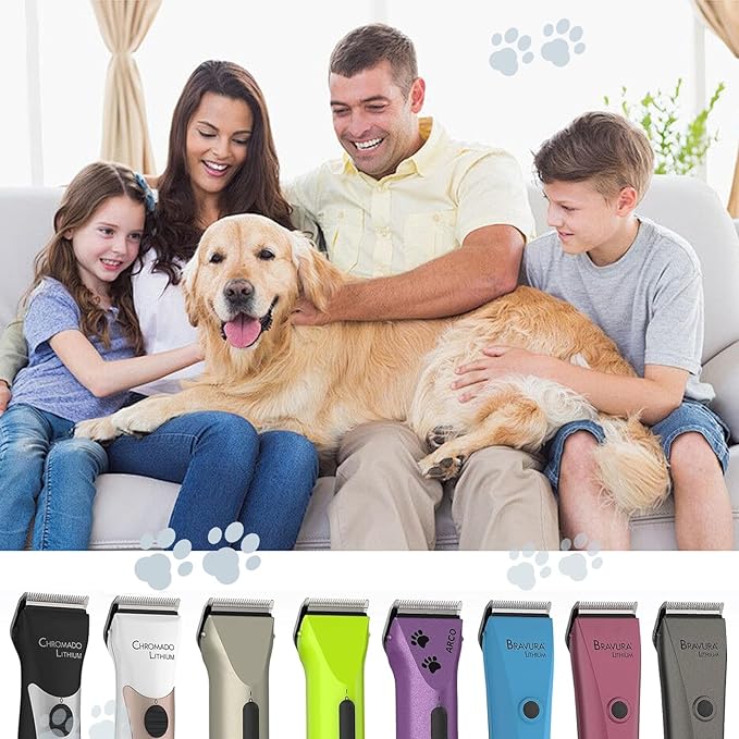 5 in 1 Fine Replacement Blades Compatible with Wahl Bravura Clipper Chromadoï¼_reativaï¼_igura Dog Clippers for Dogs Grooming ï¼_or Larger Animalsï¼