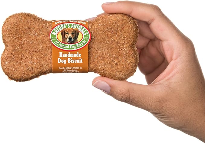 Nature's Animals Original Bakery Biscuits, All Natural Dog Treats, 24 Count