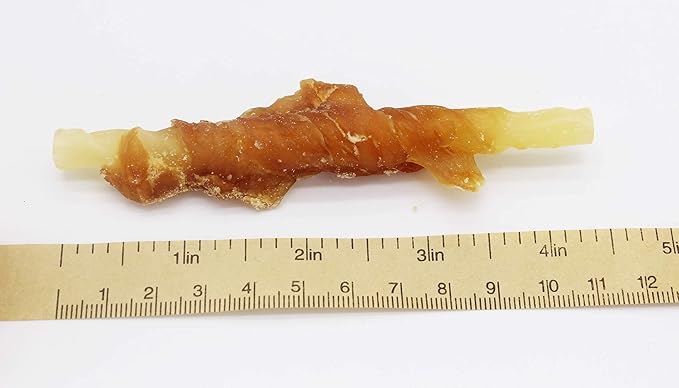 Dog Treats Soft Chews Rawhide Free Chicken Wrapped Cod Sticks for Puppy Training Snacks Dog Chews Treats 1lb/454g