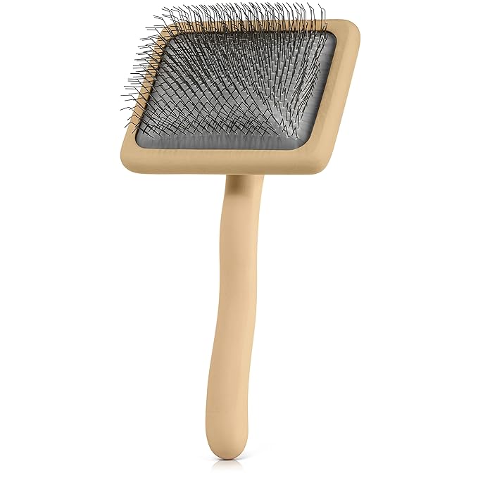 Doodle Slicker Dog Brush - Perfect For Goldendoodle & Poodle Hair Maintenance - Medium to Long Hair Breeds - Detangle, Brush, & Fluff Like a Pro - Goldendoodle Must Haves by Freshly Bailey