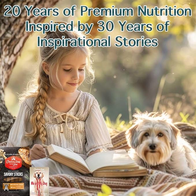 Chicken Soup For The Soul Savory Sticks Dog Treats, Chicken, 32 Ounce Bag | Soy, Corn & Wheat Free, No Artificial Flavors or Preservatives