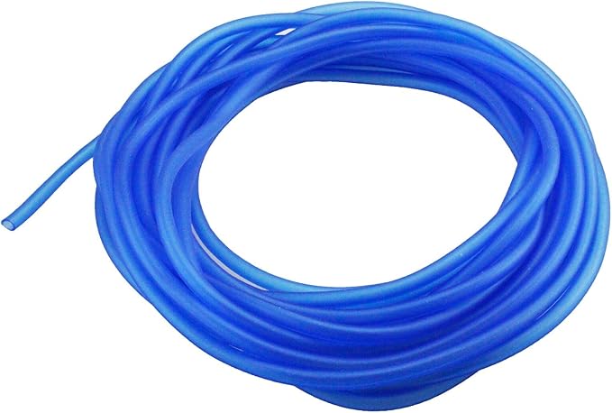 AQUANEAT Aquarium Tubing 25 Feet Blue, Airline Tubing, Standard 3/16” Air Hose for Fish Tank Air Pump,Hydroponics,Pond