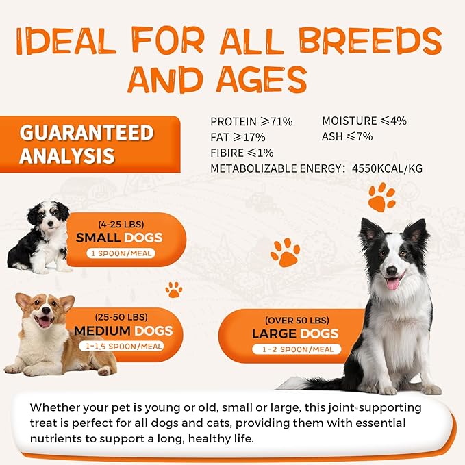 Glucosamine Multivitamin Hip & Joint Care Supplement for Dogs, Freeze Dried Chicken & Quail Egg Yolk Floss Treats Vitamin C Vitamin E 6 Ounce Dog Health Supplies