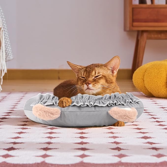 Pet Pillow for Dogs, Dog Calming Pillow, Cat Pillow, Soft Dog Neck Pillow, U-Shaped Pillow for Cat and Dog, Machine Washable Pet, Improve Pet Sleeping