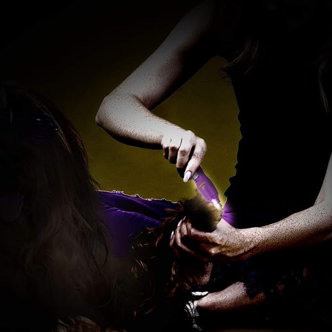 Hertzko Pet Nail Grooming Kit for Dogs and Cats - Electric Dog Nail Grinder with LED Upgrade - Pet Trimmers and Clippers - Cordless and Portable Trimmer and Clipper, 2 Grinder Bits, USB Wire