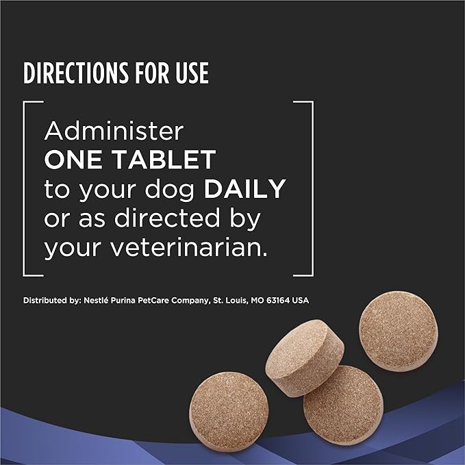 Purina Pro Plan Veterinary Supplements FortiFlora Chewable Dog Probiotic Supplement Tablets - 45 ct. Canister