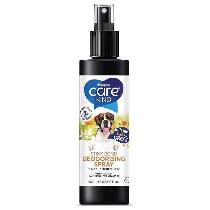 Dog perfume - dog spray with spray pump, Vegan dog cologne is a dog deodoriser spray. dog perfume spray dog deodorant