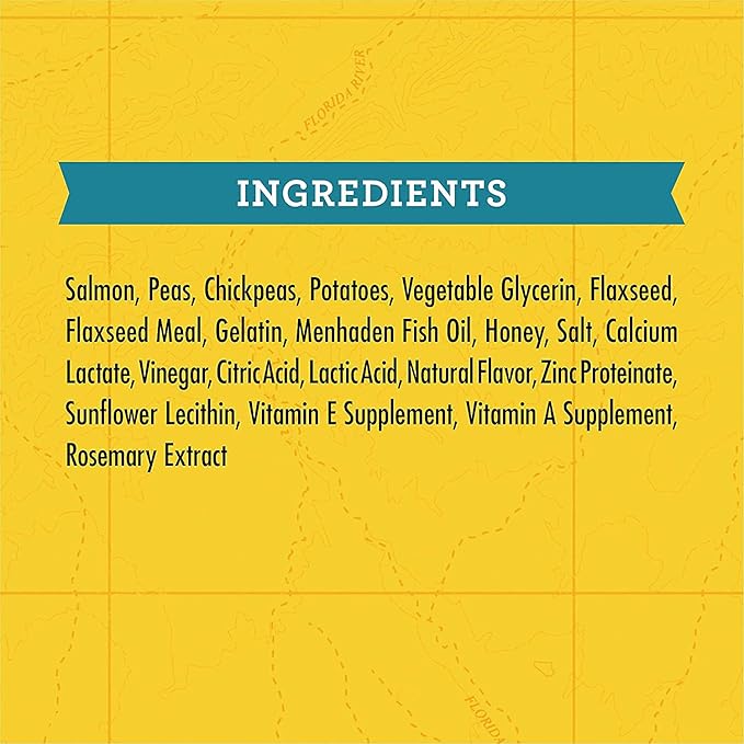 (4 Pack) Zuke Puppy Naturals Training Dog Treats Crafted in The USA, Salmon and Lamb 5oz with 10ct Pet Wipes 5 Piece Set