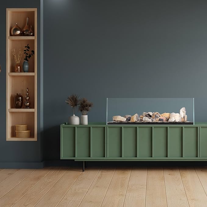 SubstrateSource Natural Stone for Aquarium, Terrarium, Paludarium, Reptile Enclosures - Set of Decorative Rocks for Landcapes, Aquascaping, Fish Tank Decor (Petrified Wood Stone, 20 Pounds, 2-7")