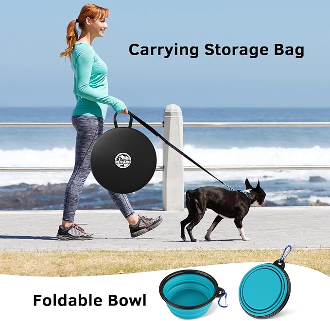 Dog Playpen Puppy Play Pen Indoors Pet Crate Small Dog Cage Portable Foldable Cat Kennel for Kitten Hamster Rabbit Bunny Guinea Pig with Collapsible Food Bowl Carrying Case