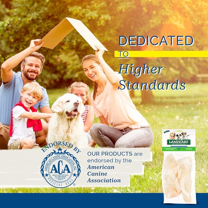 Pet Center, Inc. (PCI - Lamzearz - 2 Pack of Premium Lamb Ear Dog Treats