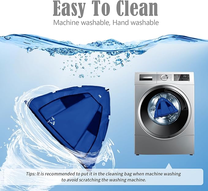 Cat Tent Outdoor House and Dog House Outdoor, Cat and Dog Waterproof Tent House, Outdoor Dog Bed Washable, Indoor/Outdoor Cave Nest Bed Small Dog Tent for Cat, Bunny (Navy Blue, Extra Large)