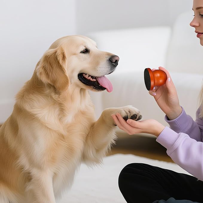 Dog Nail File for Wooden,Dog Scratch Pad for Nails with 3 Replaceable Sandpaper,Suitable for Pet Stores, Home Cats and Other Small Pets to Use (Light red)