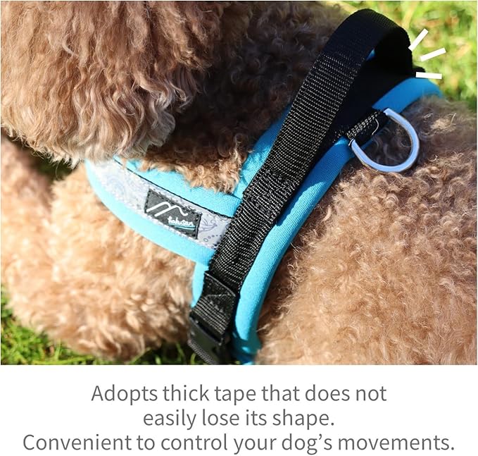 【Hakusan】 New Just Fit Dog Harness Dragon - Reflective, Paisley, Stress-Free, Japanese Made,one-Touch Buckles,Easily Put on,(Black×Khaki, 00)