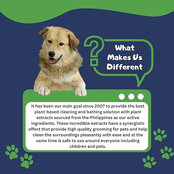 Dog Shampoo and Conditioner 2-in-1 Formula Natural Ingredients for Dogs & Cats - Cat Shampoo and Conditioner - Detangler Dog Shampoo Itchy Skin Relief - Hypoallergenic 500mL