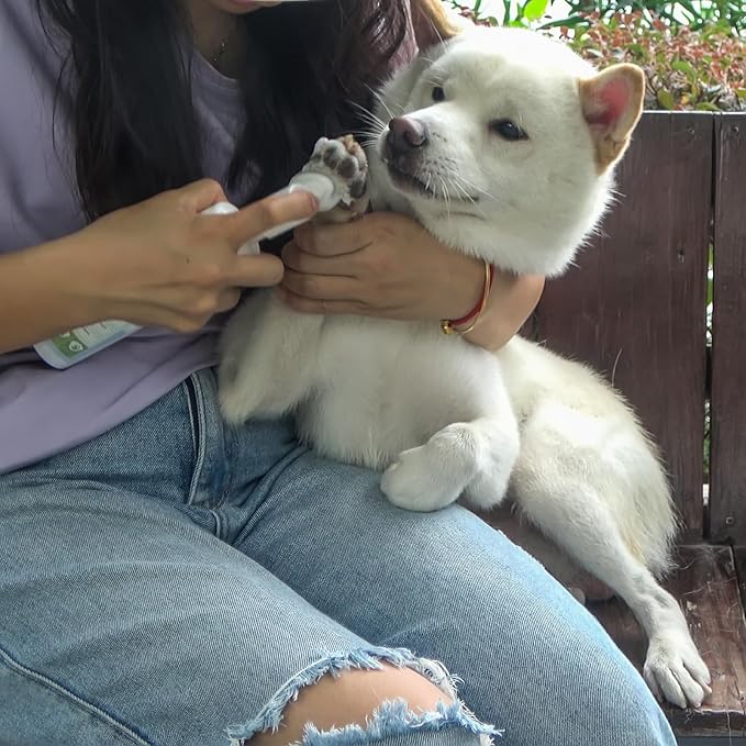 Dog Paw Cleaner,Dog Paw Wash Care for Dogs Large Medium Small XL Breed,3 Pack Waterless Foam with Silicone Scrubber, Dogs Cats Feet Paw Cleaner