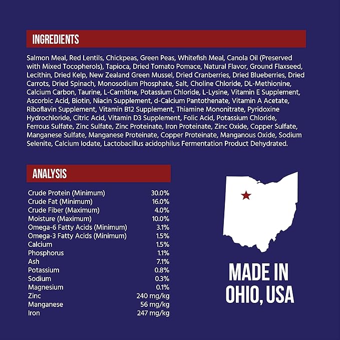Best Breed Dr. Gary's Grain Free Ocean Recipe Slow-Cooked in USA, Natural Dry Dog Food for All Breeds and Sizes, 4lbs.