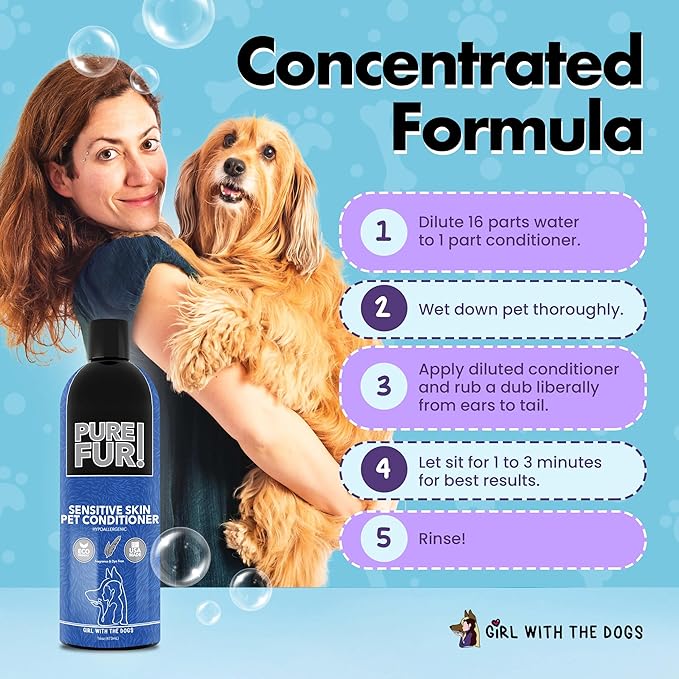Pure Fur! Sensitive Skin Pet Conditioner, 16 oz