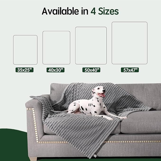 Waterproof Blanket Acorn Pink Dog Blanket for Small Dogs, Washable Double Sided Pet Blanket with Milk Plush and Super Soft Velvet, Pee Proof Calming Dog Blanket for Couch Protection